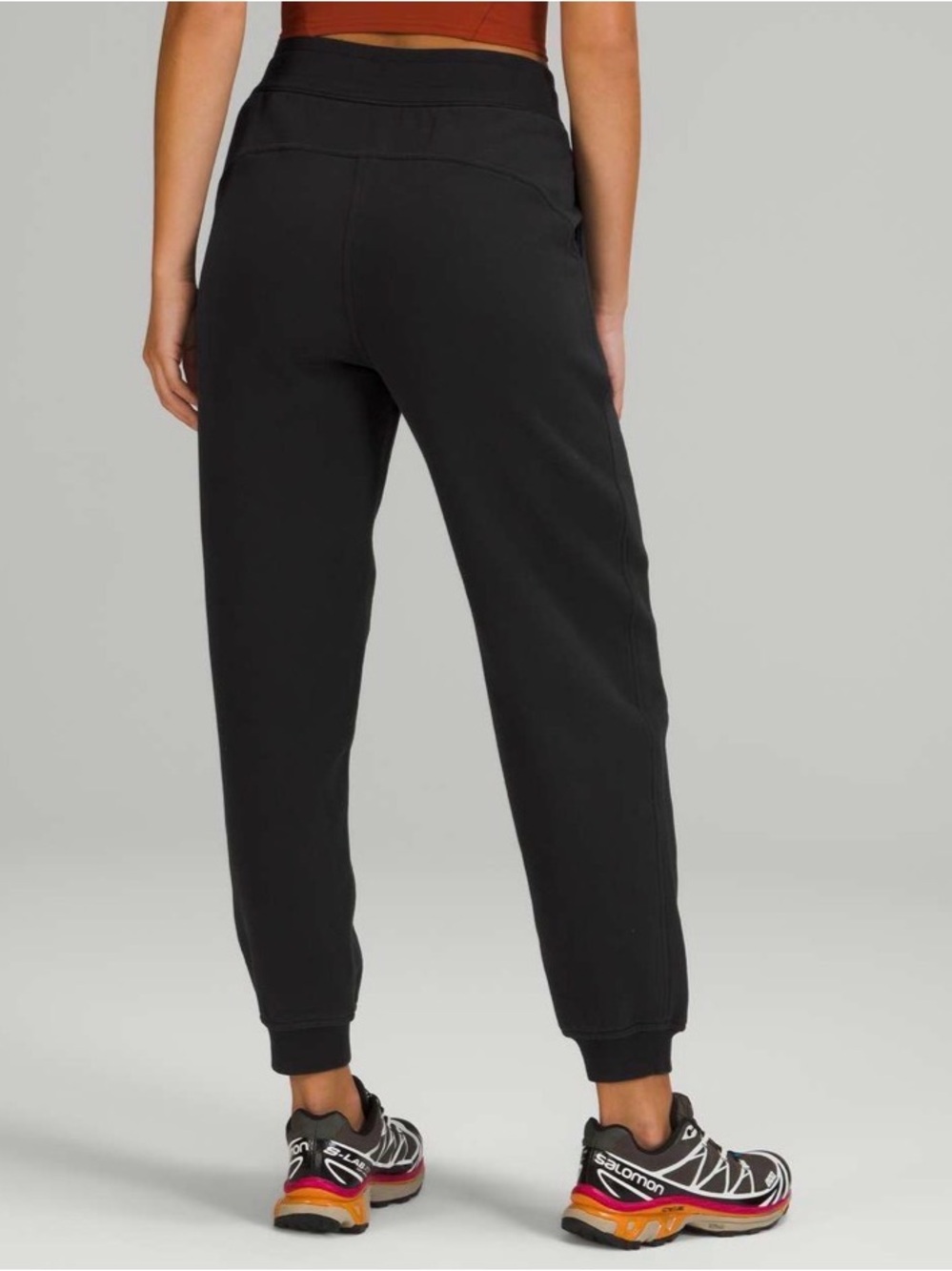 Lululemon Scuba Relaxed High-Rise Jogger Black 25” - Picture 2 of 11